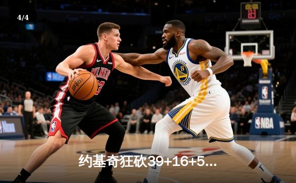 约基奇狂砍39+16+5率掘金加时逆转勇士，库里空砍44分功亏一篑 - 4